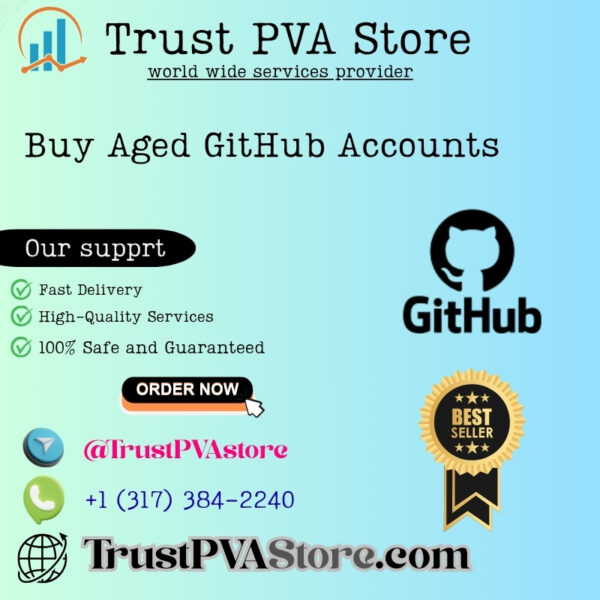 Buy Aged Verified GitHub Accounts